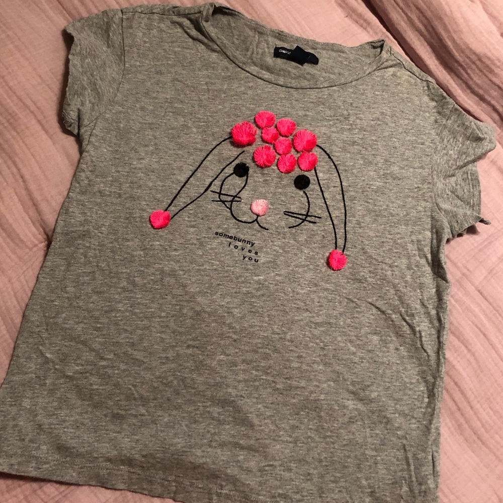 Gap Kids Short Sleeve Bunny shirt - Size 10 (L)